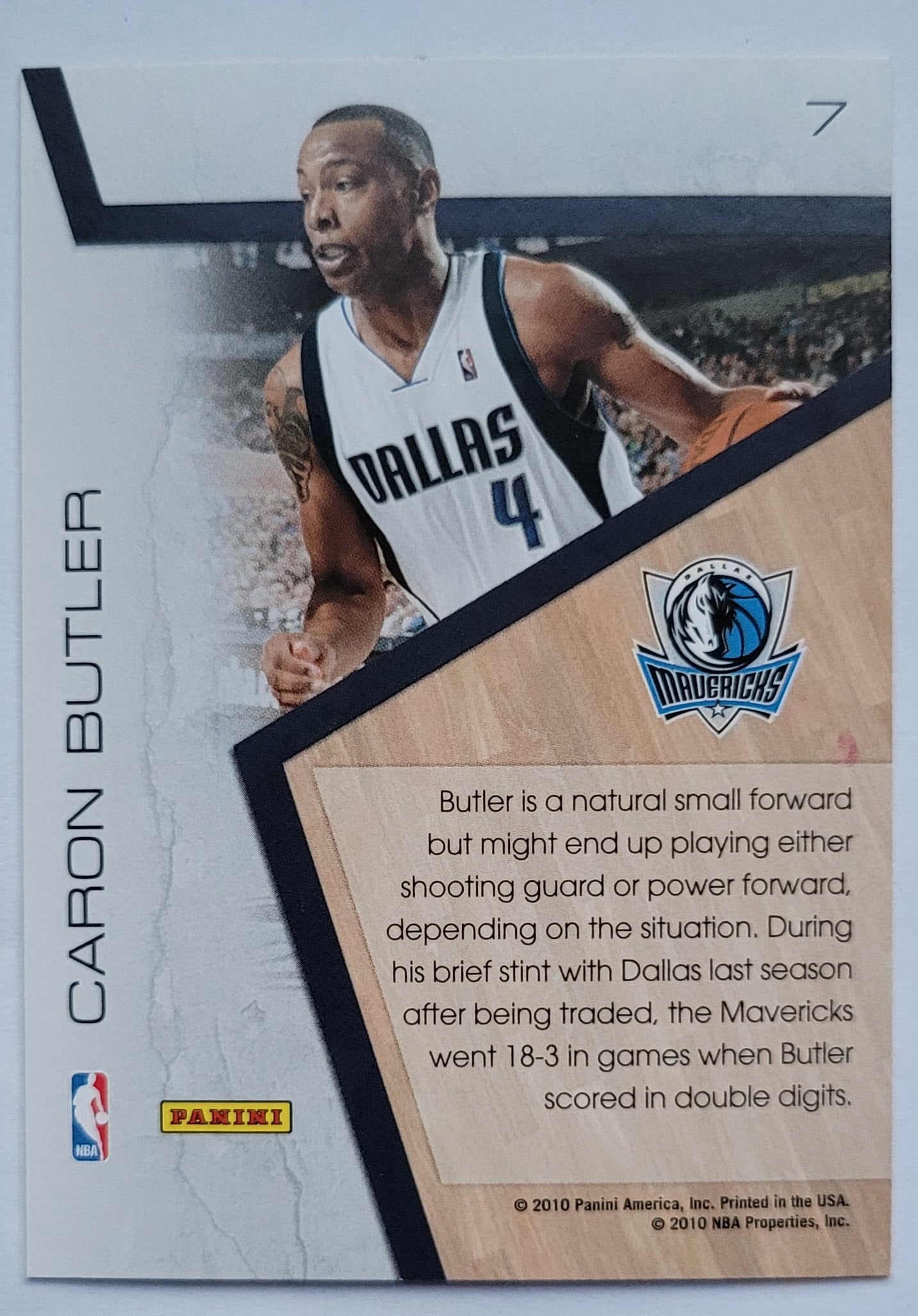 Caron Butler - 2010-11 Panini Threads Century Stars #7