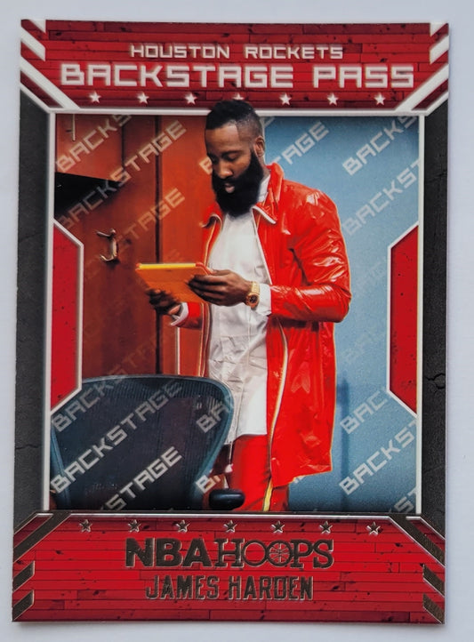 James Harden - 2018-19 Hoops Backstage Pass #8