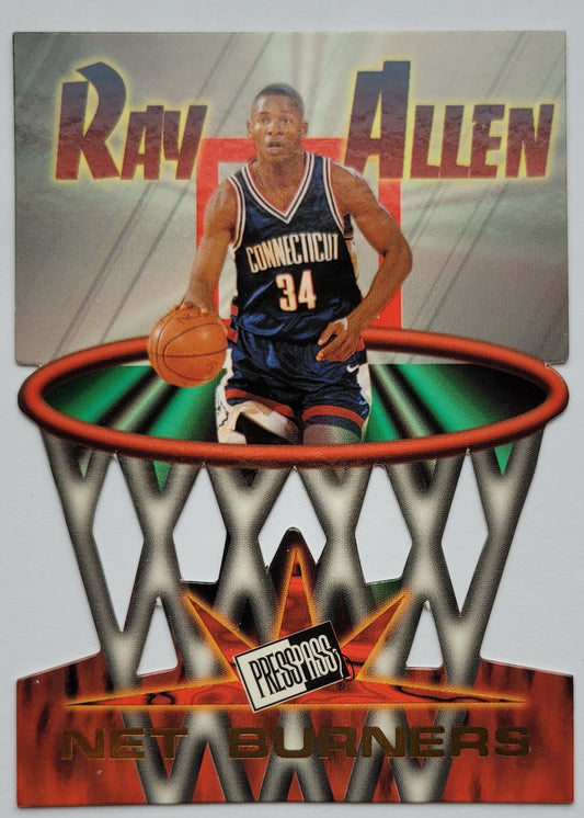 Ray Allen Promo - 1997 Press Pass Net Burners #NNO