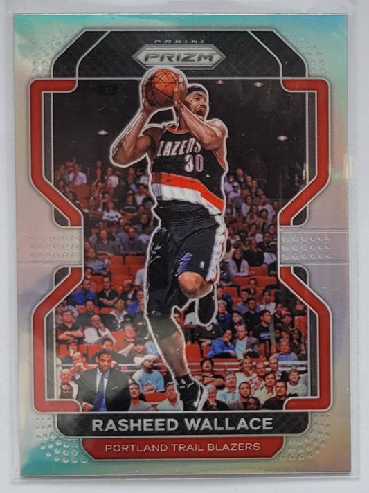 Rasheed Wallace - 2021-22 Panini Prizm Prizms Silver #258