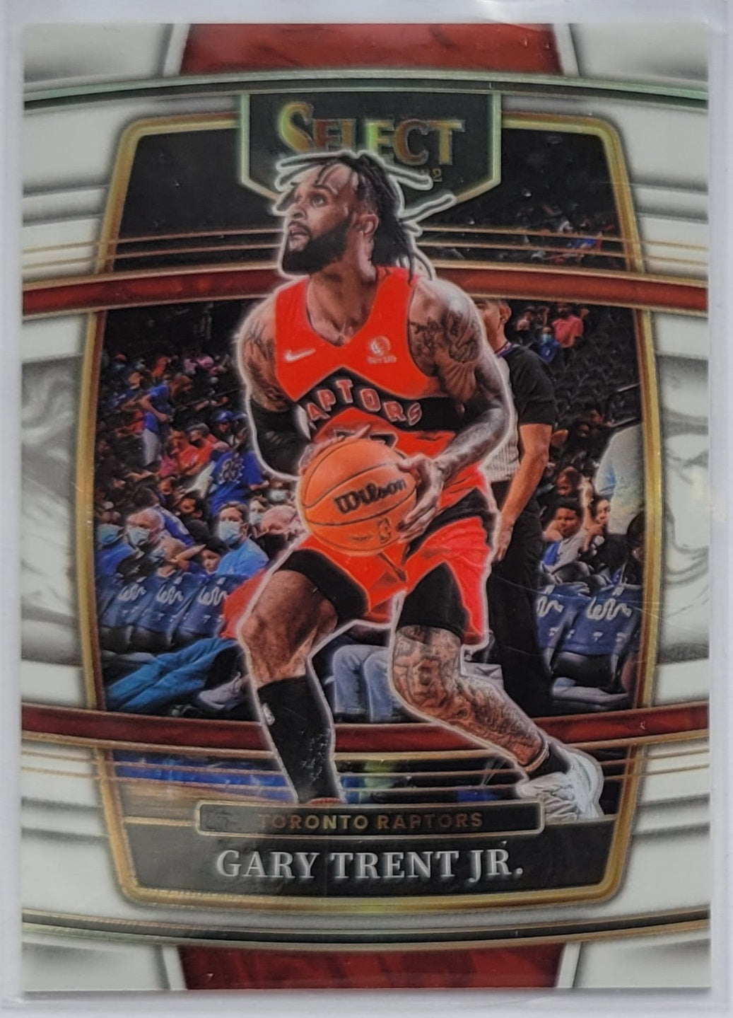 Gary Trent Jr. - 2021-22 Select Prizms White #25 - 029/149