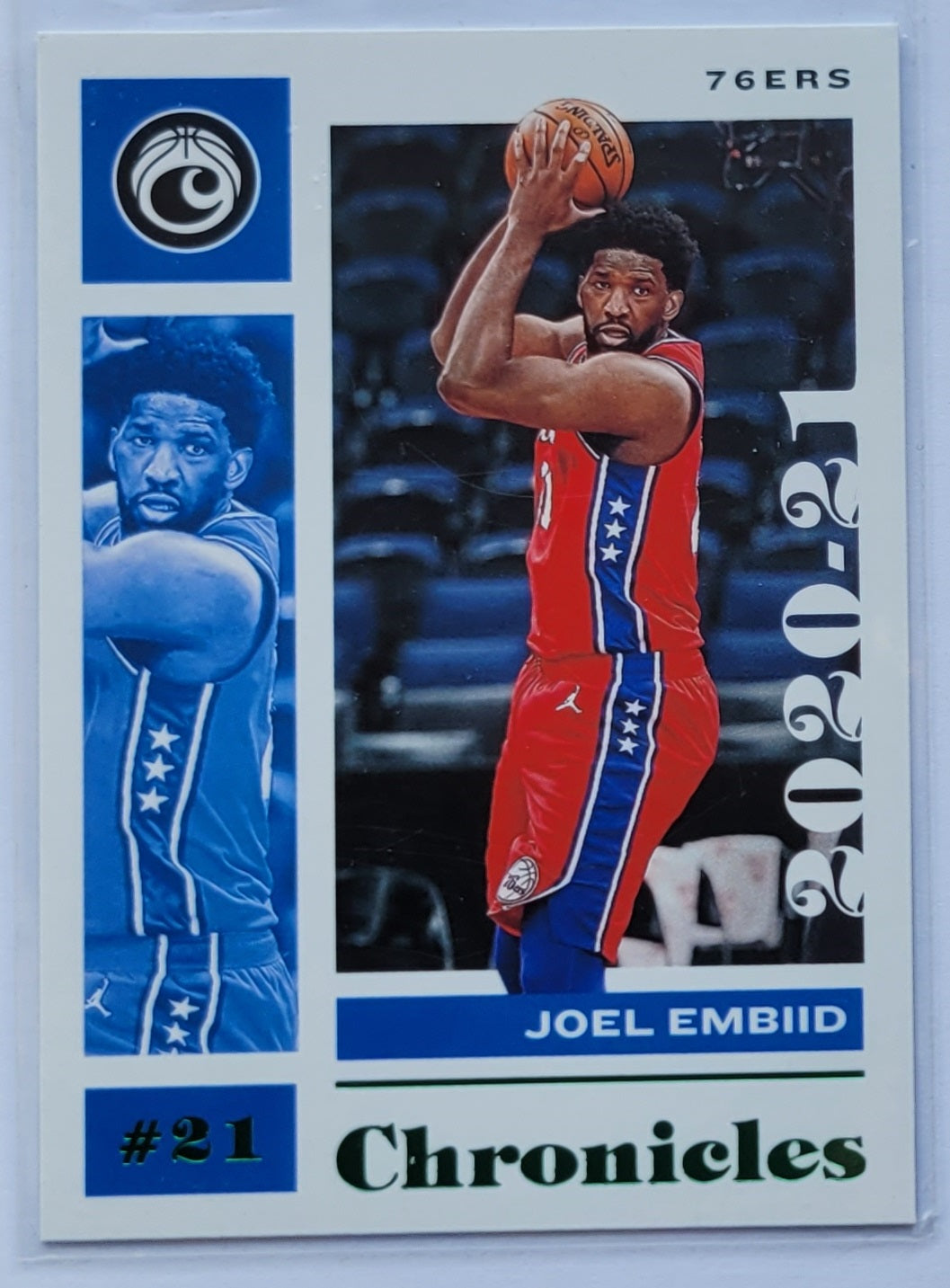 Joel Embiid - 2020-21 Panini Chronicles Green #13