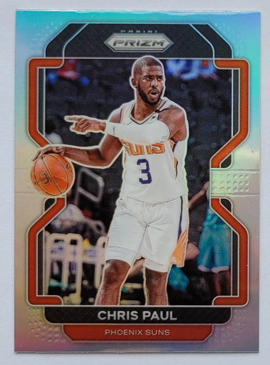 Chris Paul - 2021-22 Panini Prizm Prizms Silver #89