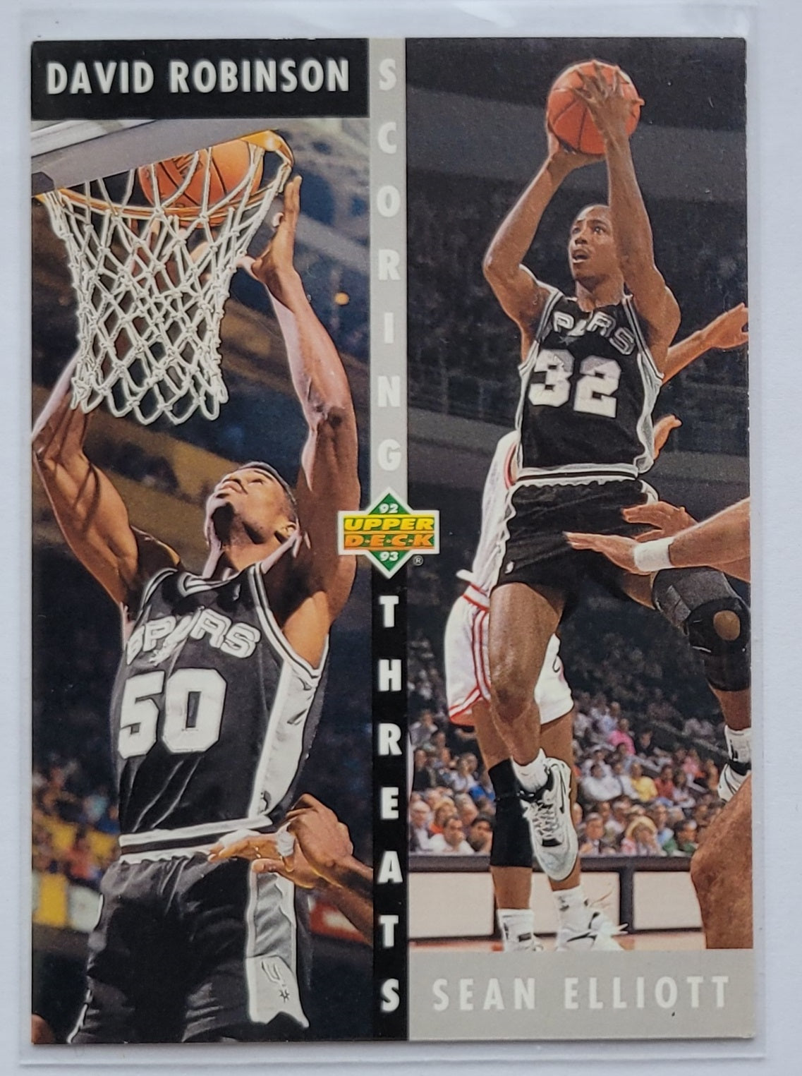 David Robinson / Sean Elliott - 1992-93 Upper Deck #505 ST