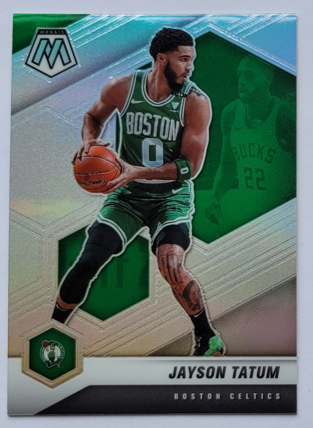 Jayson Tatum - 2020-21 Panini Mosaic Silver #107