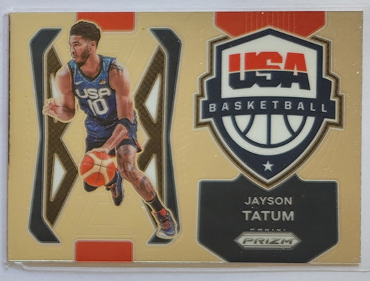 Jayson Tatum - 2021-22 Panini Prizm USA Basketball #1