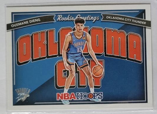 Ousmane Dieng - 2022-23 Hoops Rookie Greetings #11