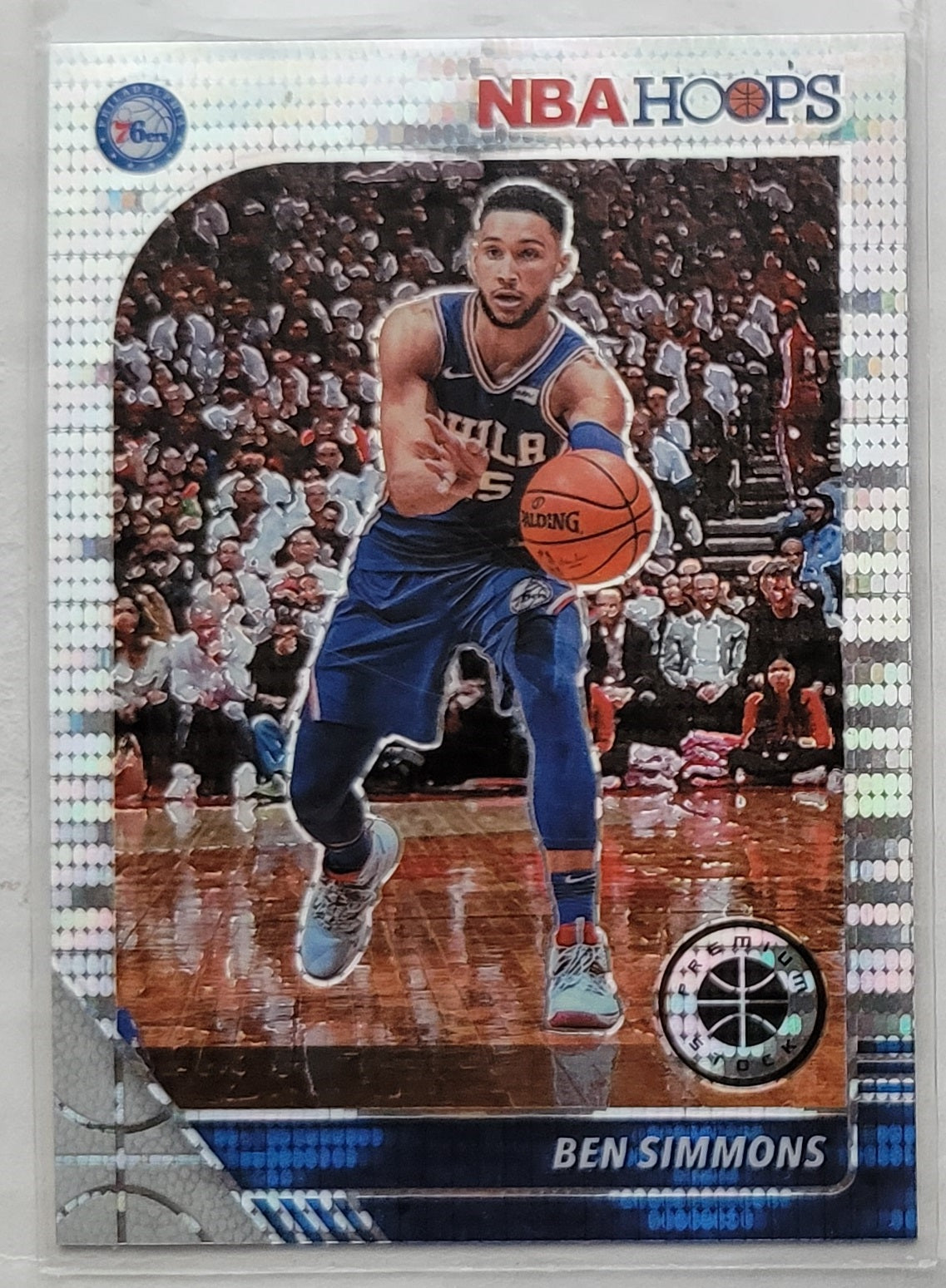 Ben Simmons - 2019-20 Hoops Premium Stock Prizms Pulsar #144