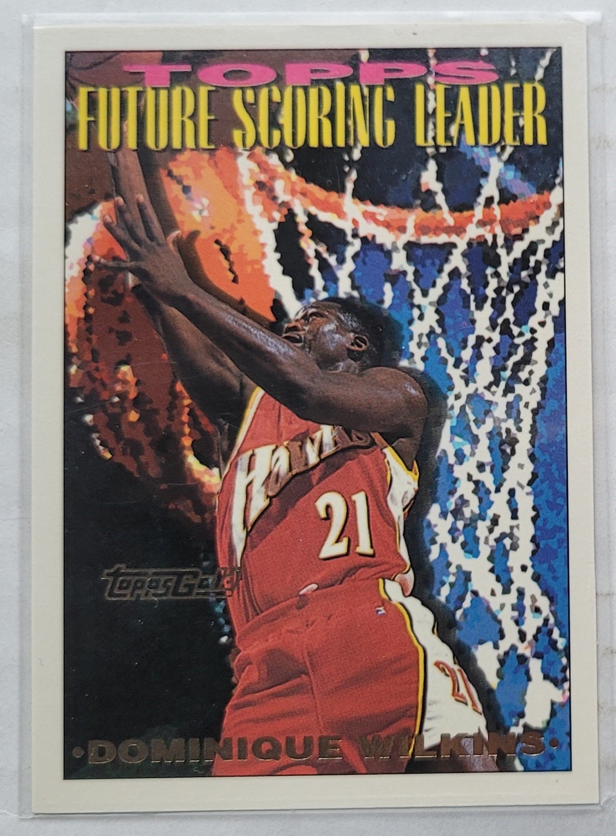 Dominique Wilkins - 1993-94 Topps Gold #392 FSL