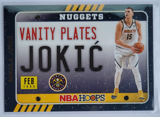 Nikola Jokic - 2020-21 Hoops Vanity Plates Winter #17