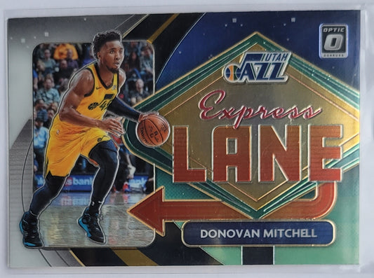 Donovan Mitchell - 2020-21 Donruss Optic Express Lane #14