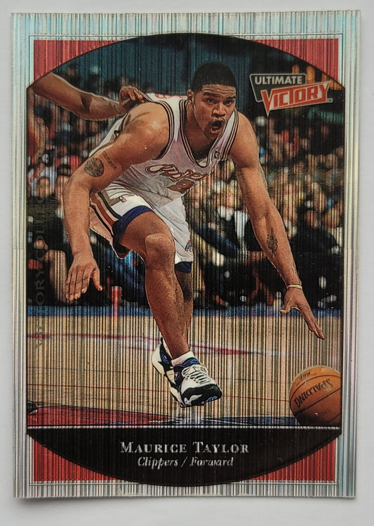 Maurice Taylor - 1999-00 Ultimate Victory Victory Collection #34