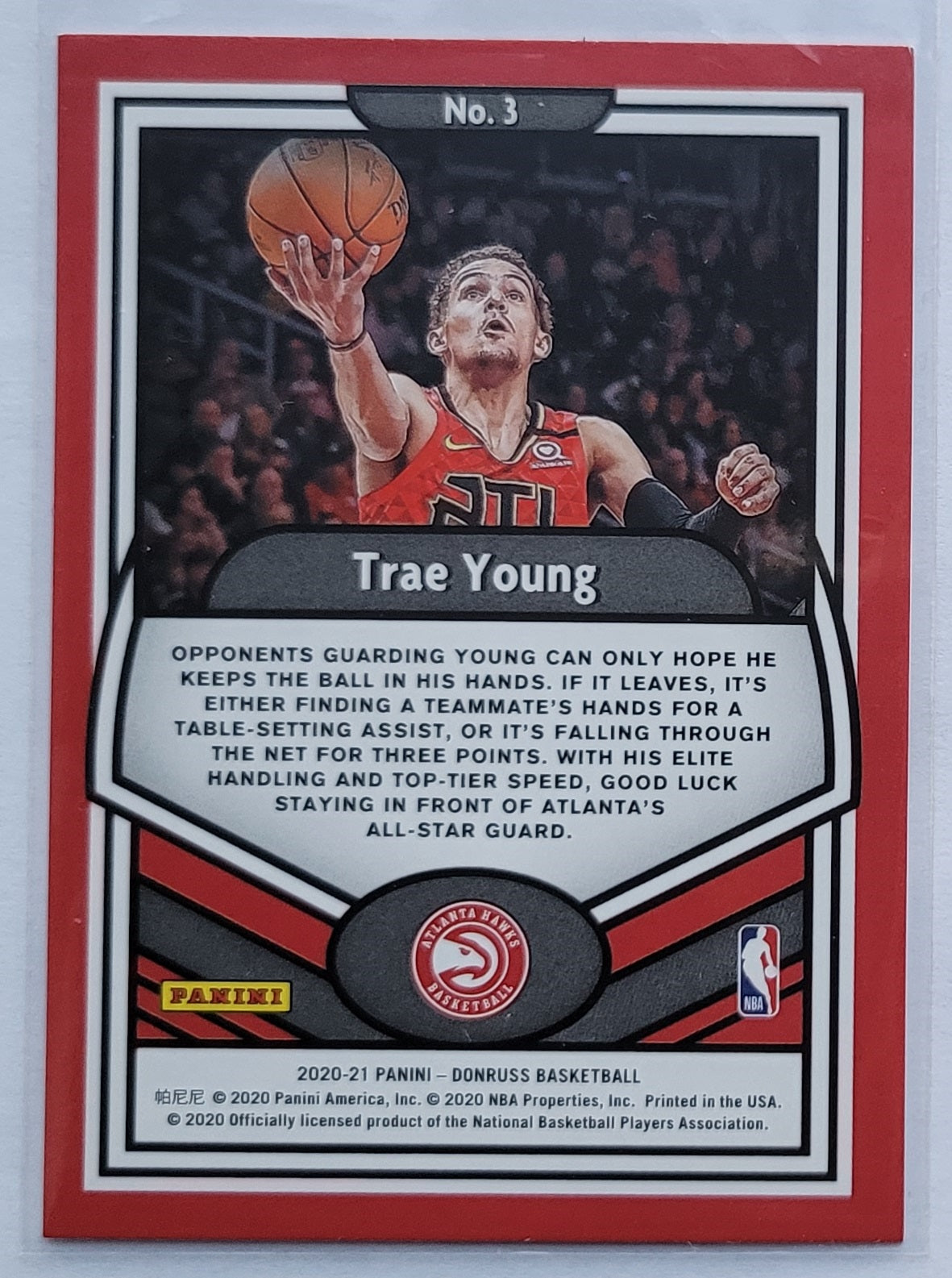 Trae Young - 2020-21 Donruss Complete Players #3