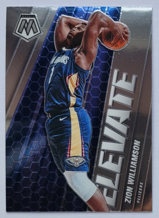 Zion Williamson - 2020-21 Panini Mosaic Elevate #3