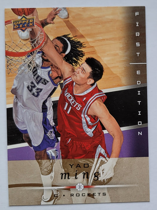 Yao Ming - 2008-09 Upper Deck Electric Court Gold #65