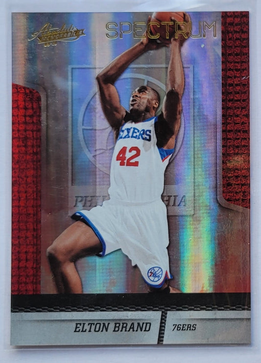 Elton Brand - 2009-10 Absolute Memorabilia Spectrum Gold #86 - 060/100