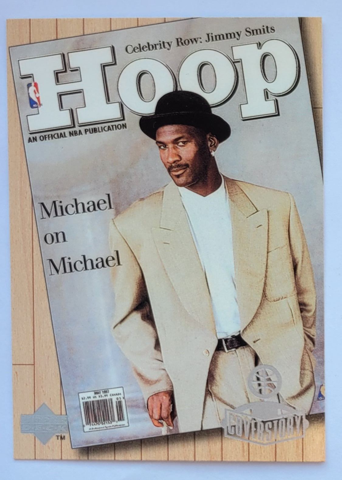 Michael Jordan - 1998 Upper Deck Michael Jordan Living Legend Cover Story #C5 Hoop 5/97