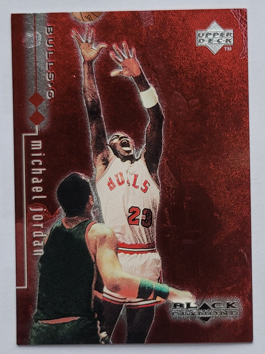 Michael Jordan - 1998-99 Black Diamond Double Diamond #2 - 2329/3000