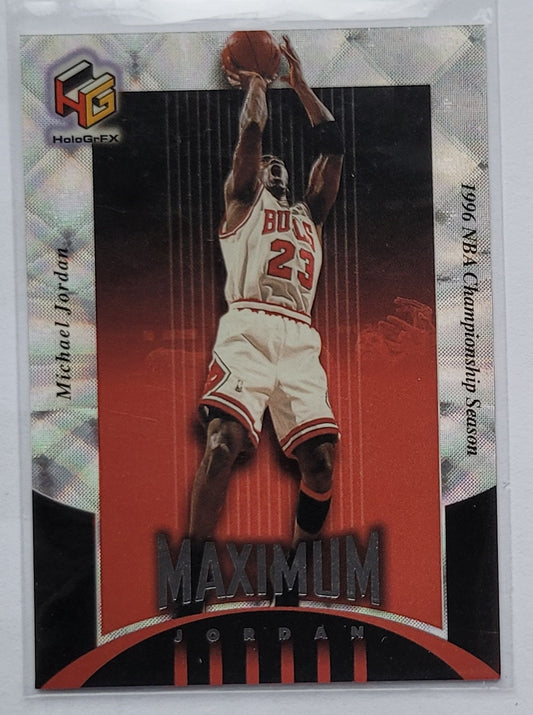 Michael Jordan - 1999-00 Upper Deck HoloGrFX Maximum Jordan #MJ4