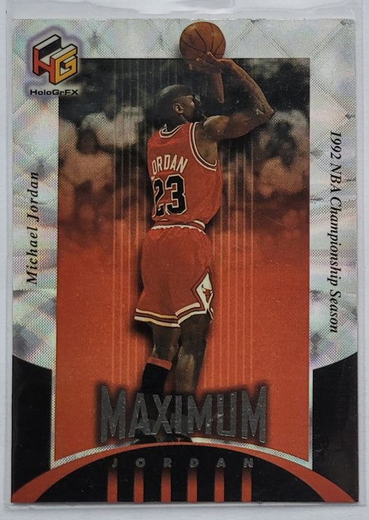 Michael Jordan - 1999-00 Upper Deck HoloGrFX Maximum Jordan #MJ2