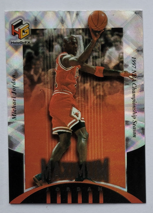 Michael Jordan - 1999-00 Upper Deck HoloGrFX Maximum Jordan #MJ5