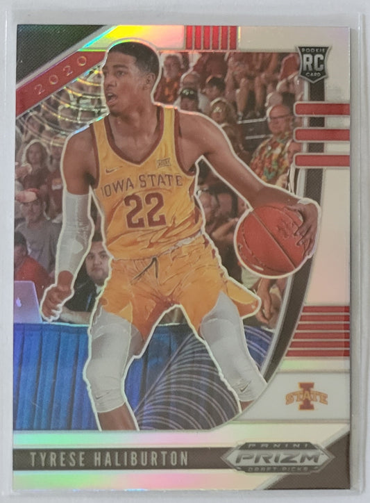 Tyrese Haliburton - 2020-21 Panini Prizm Draft Picks Prizms Silver #50 RC