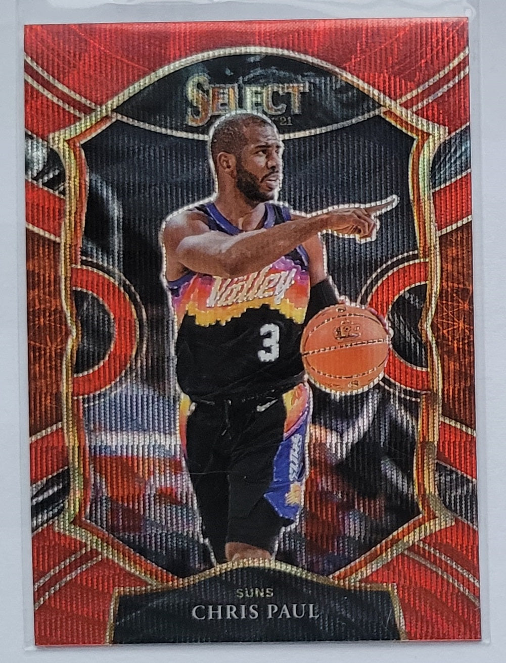 Chris Paul - 2020-21 Select Prizms Red Wave #10