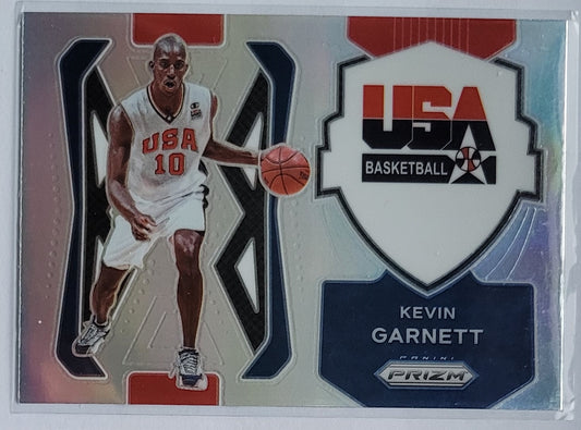 Kevin Garnett - 2021-22 Panini Prizm USA Basketball Prizms Silver #7