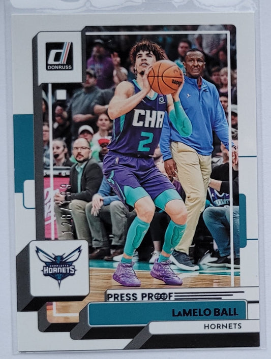 LaMelo Ball - 2022-23 Donruss Press Proof Purple #67 - 128/199