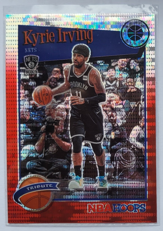 Kyrie Irving - 2019-20 Hoops Premium Stock Prizms Red Pulsar #290