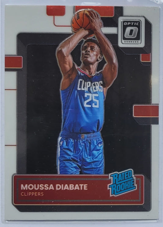 Moussa Diabate - 2022-23 Donruss Optic #247 RR RC