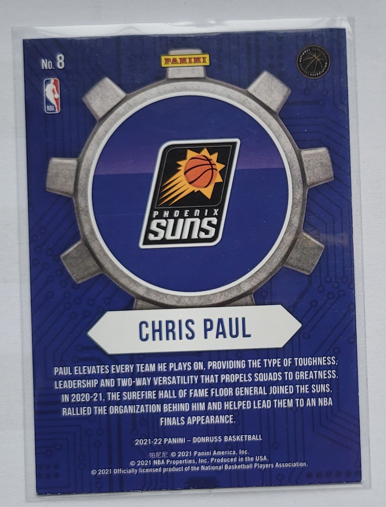 Chris Paul - 2021-22 Donruss Craftsmen #8