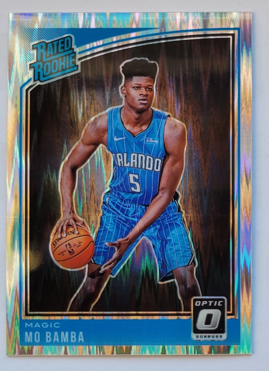 Mo Bamba - 2018-19 Donruss Optic Shock #160 RR RC