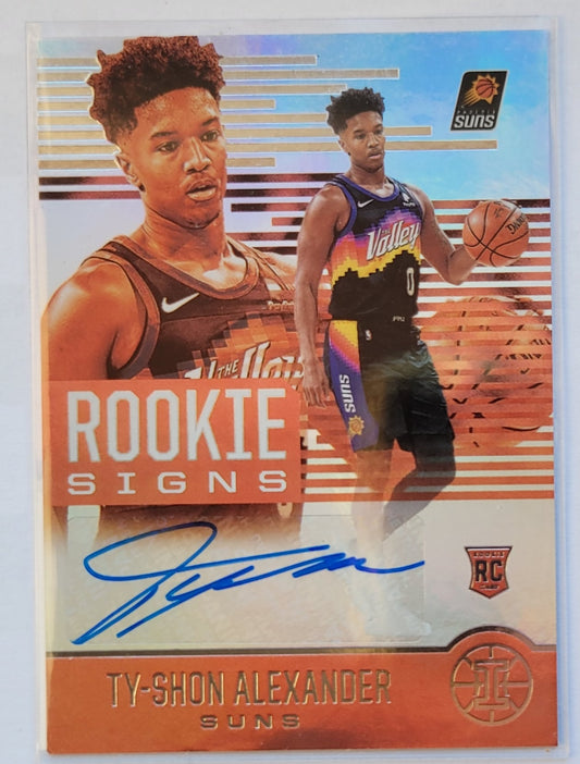 Ty-Shon Alexander - 2020-21 Panini Illusions Rookie Signs #35