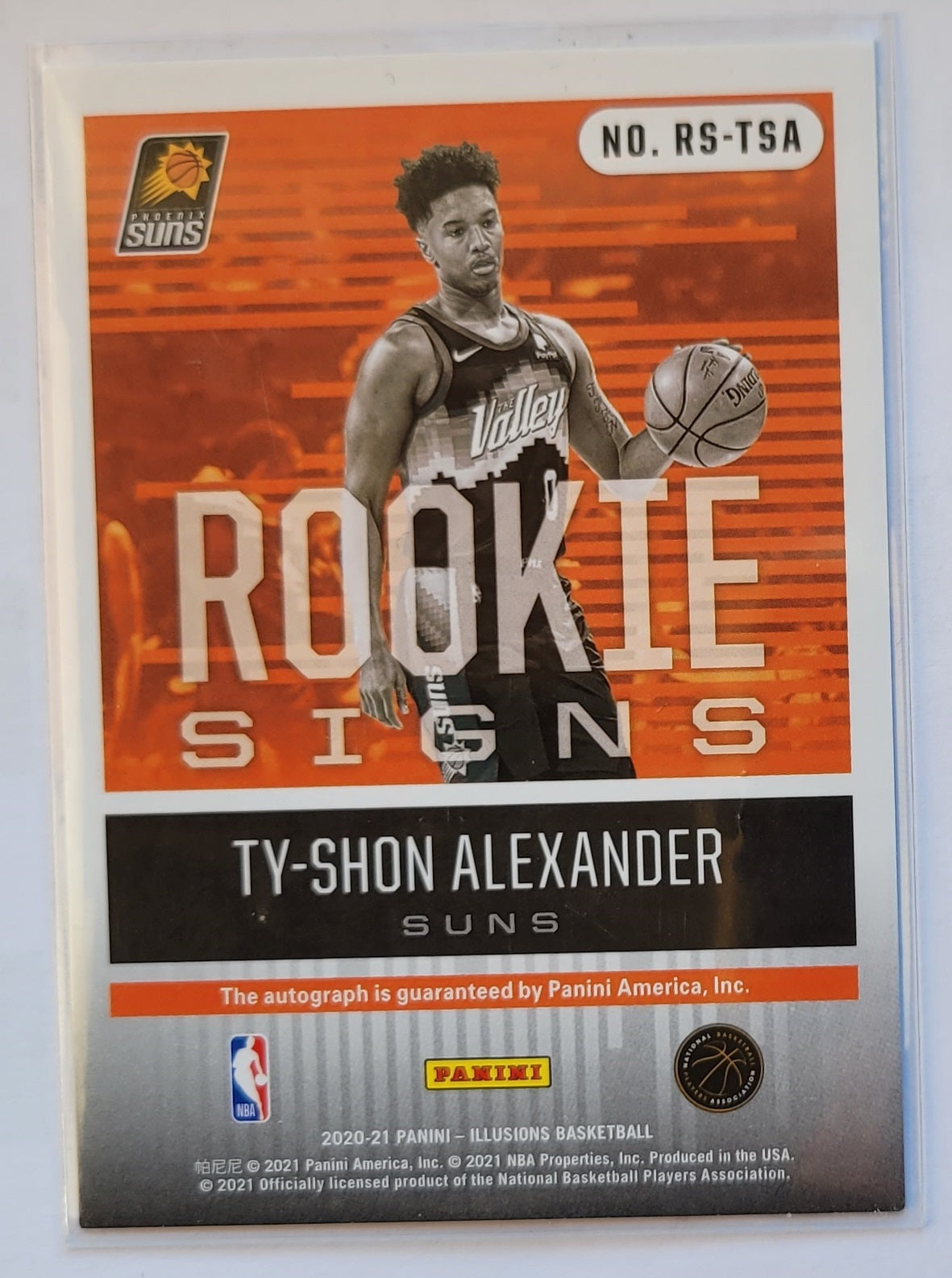 Ty-Shon Alexander - 2020-21 Panini Illusions Rookie Signs #35