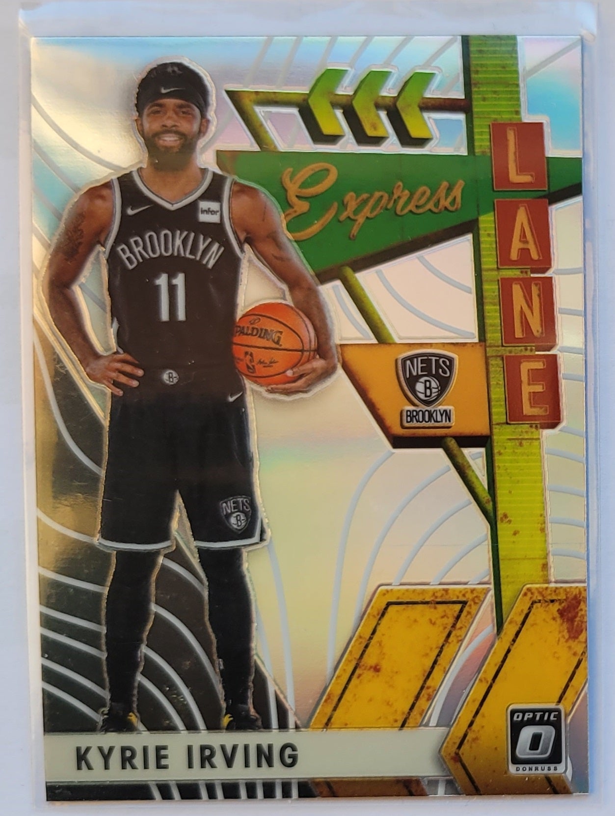 Kyrie Irving - 2019-20 Donruss Optic Express Lane Holo #25