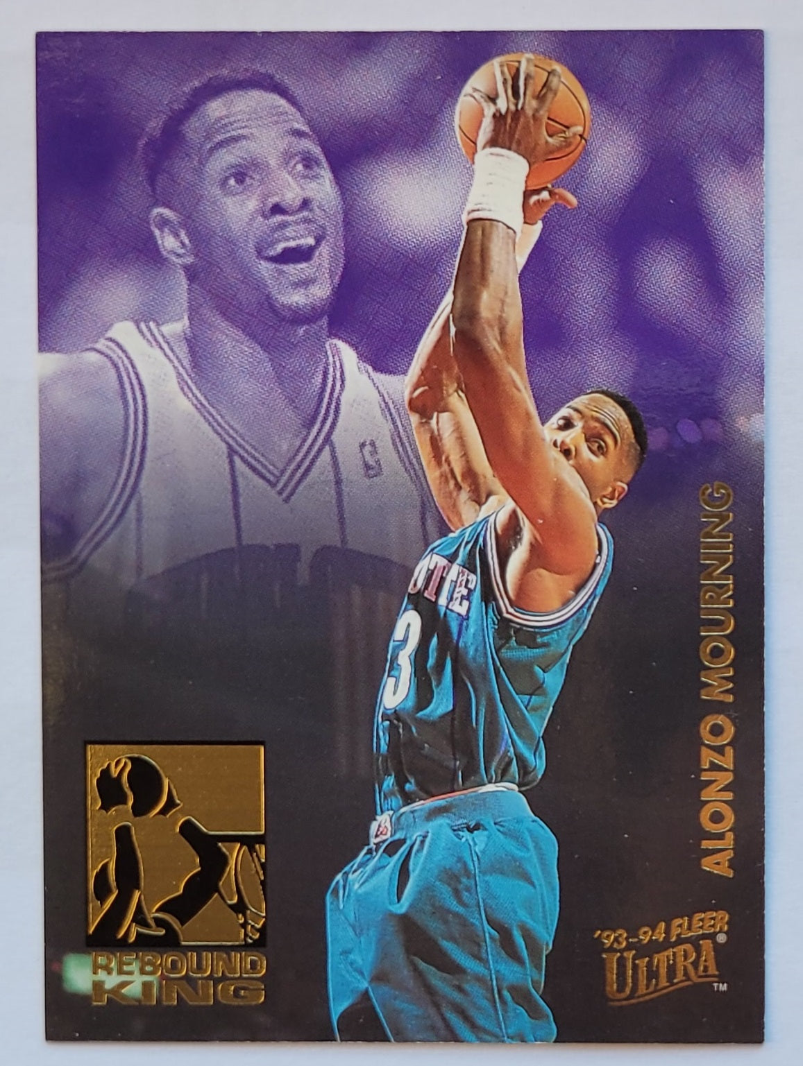 Alonzo Mourning - 1993-94 Ultra Rebound Kings #5