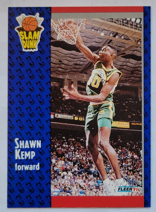 Shawn Kemp - 1991-92 Fleer #231 SD