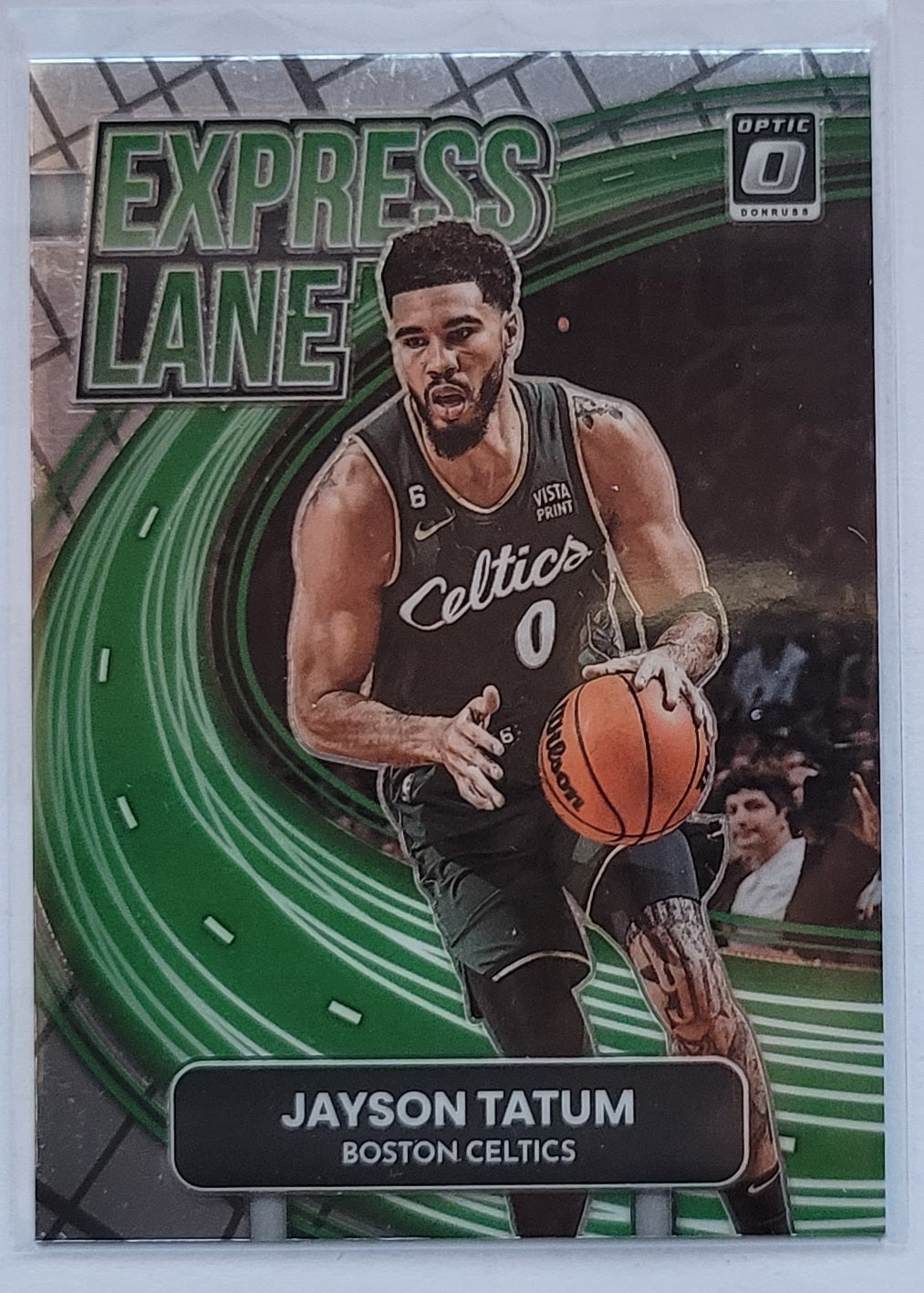 Jayson Tatum - 2022-23 Donruss Optic Express Lane #23