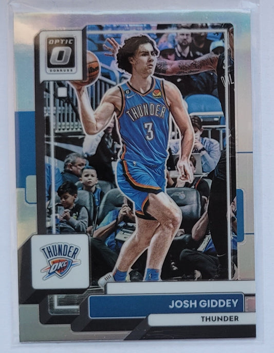 Josh Giddey - 2022-23 Donruss Optic Holo #43