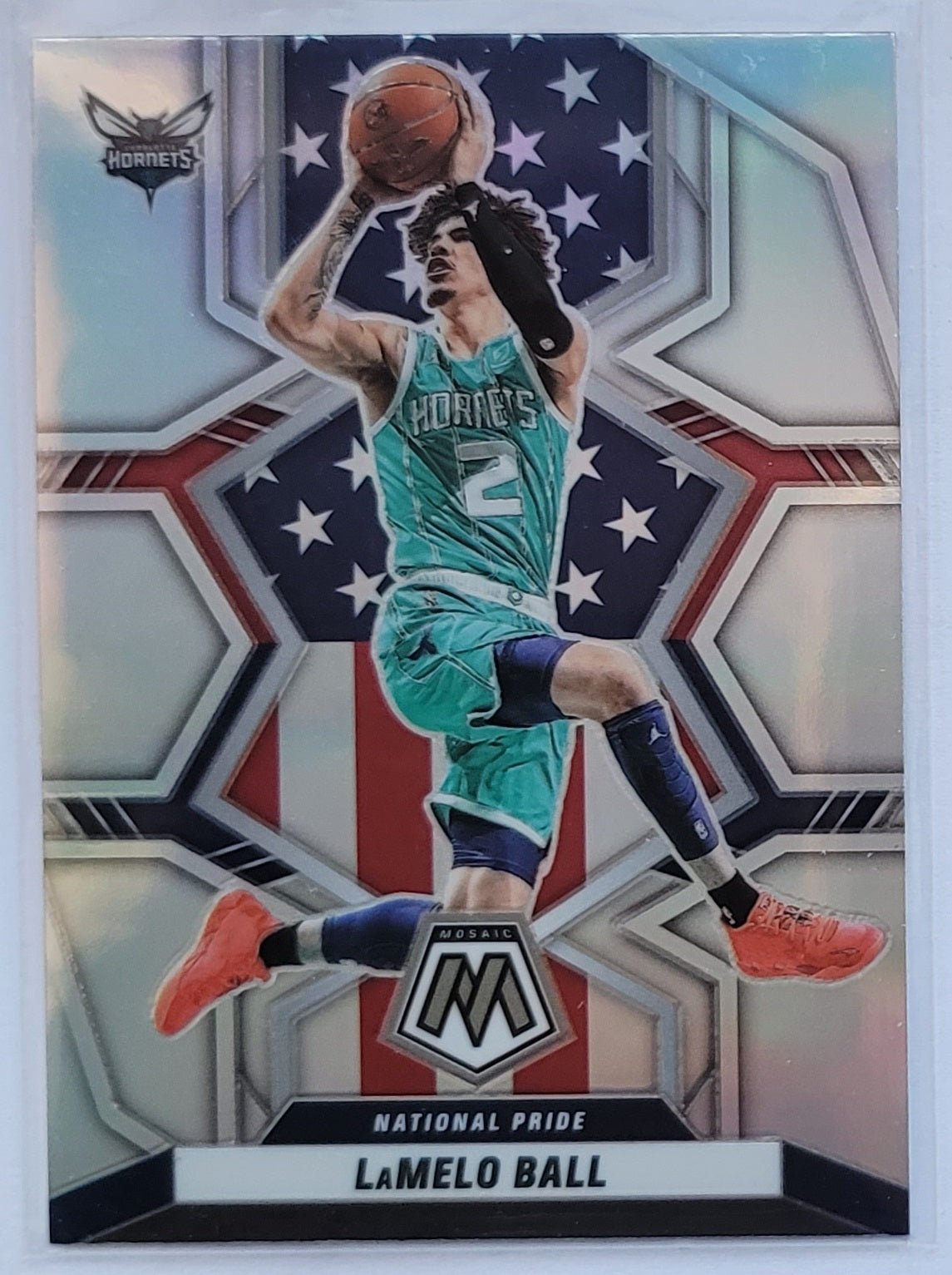 LaMelo Ball - 2021-22 Panini Mosaic Silver #251 NP