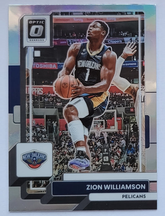 Zion Williamson - 2022-23 Donruss Optic Holo #181