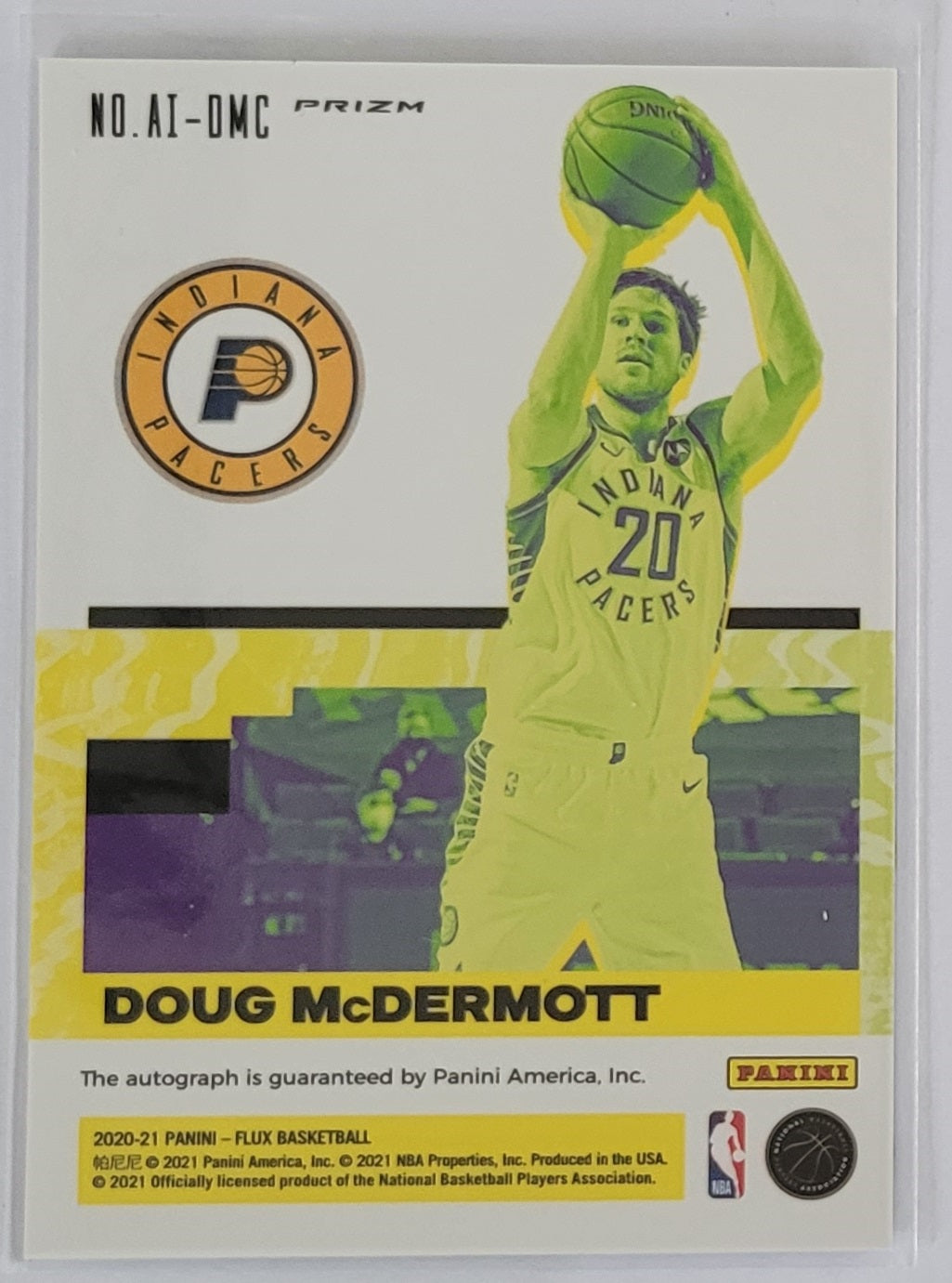 Doug McDermott - 2020-21 Panini Flux Influx Autographs Silver #AI-DMC