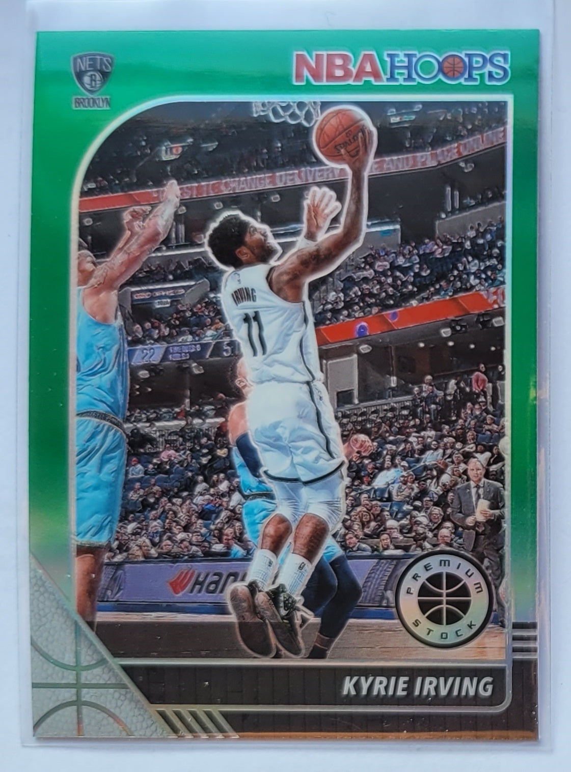 Kyrie Irving - 2019-20 Hoops Premium Stock Prizms Green #11