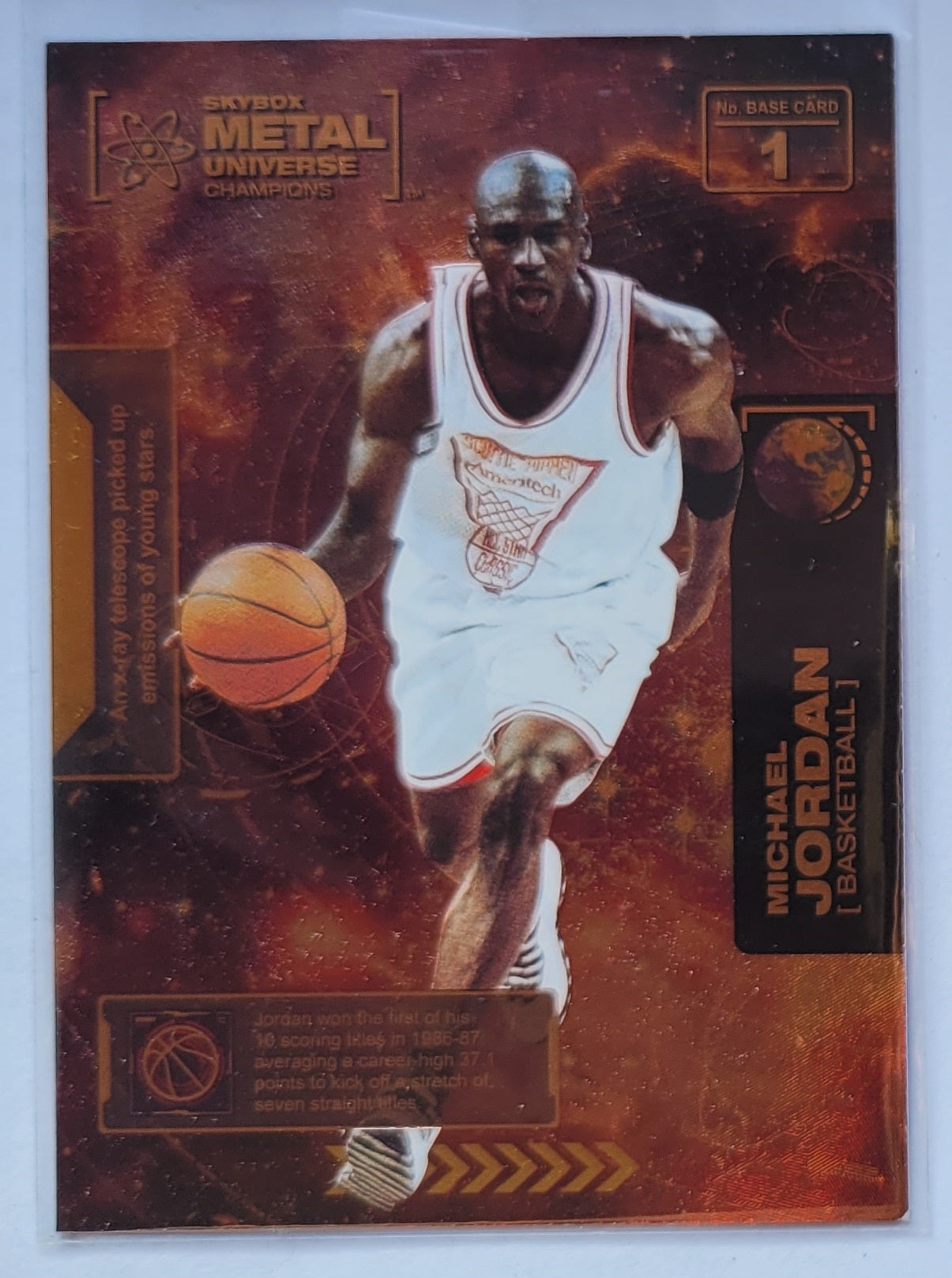 Michael Jordan - 2021 Metal Universe Champions Copper #1