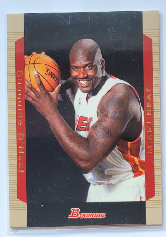 Shaquille O'Neal - 2004-05 Bowman Gold #34