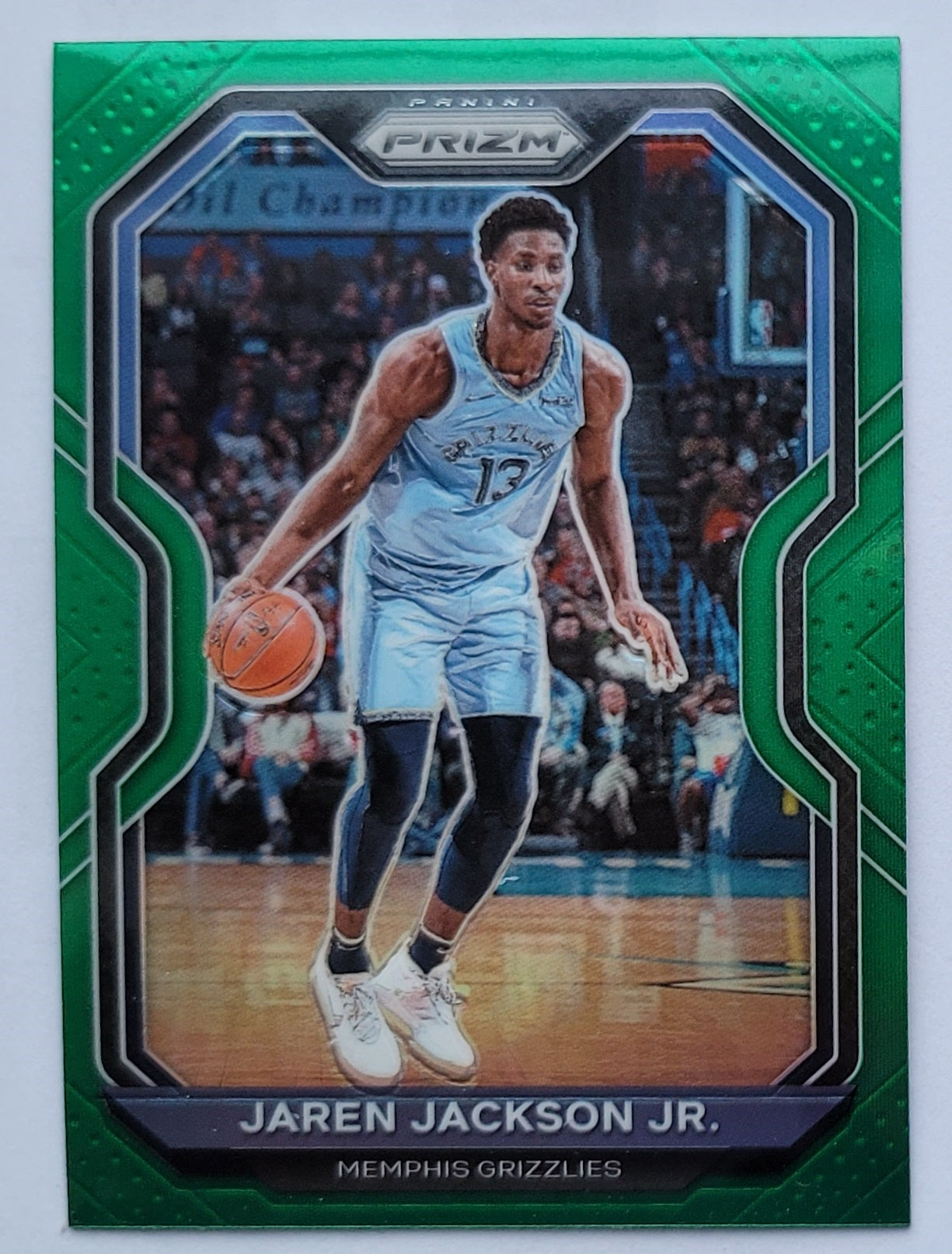 Jaren Jackson Jr. - 2020-21 Panini Prizm Prizms Green #126