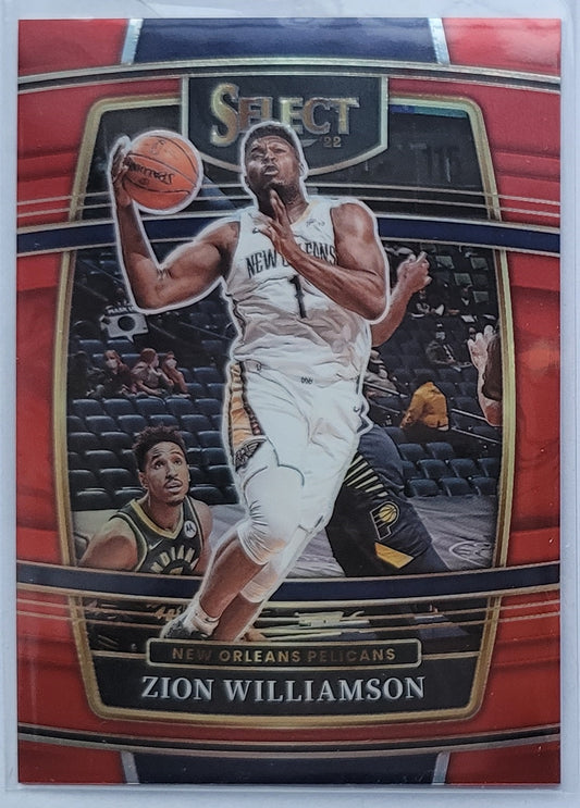 Zion Williamson - 2021-22 Select Prizms Red #96 - 198/199