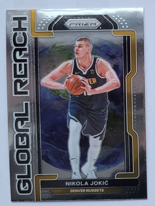 Nikola Jokic - 2021-22 Panini Prizm Global Reach #3