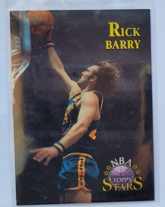 Rick Barry - 1996 Topps Stars Finest Refractors #5